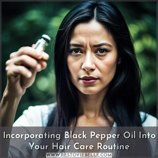 Incorporating Black Pepper Oil Into Your Hair Care Routine