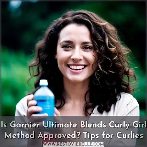 is garnier ultimate blends curly girl approved