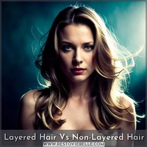 Layered Hair Vs Non-Layered Hair