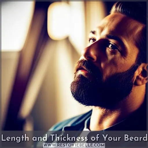 Length and Thickness of Your Beard