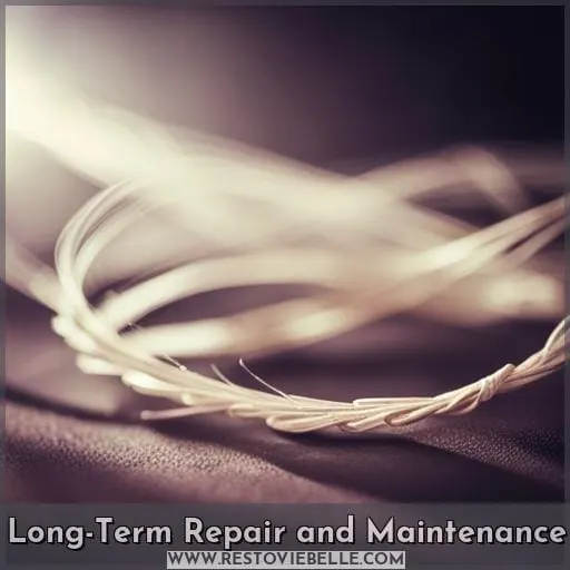 Long-Term Repair and Maintenance