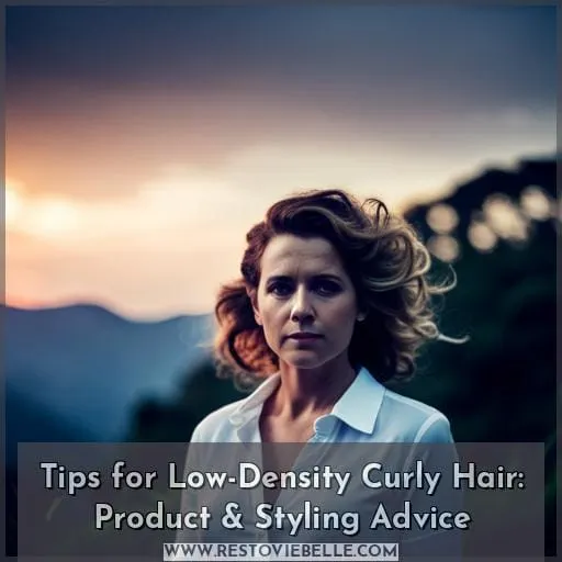low density curly hair