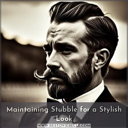 Maintaining Stubble for a Stylish Look