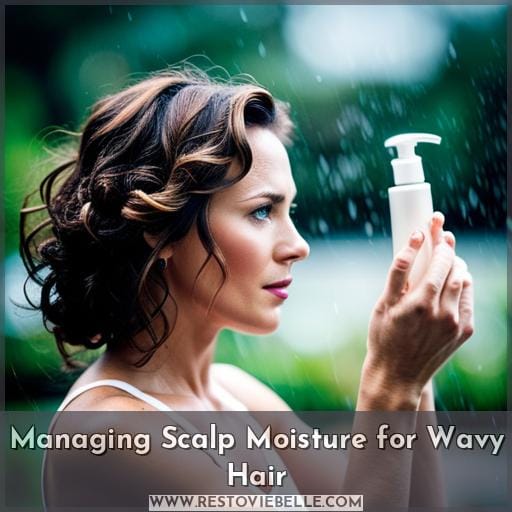 Managing Scalp Moisture for Wavy Hair