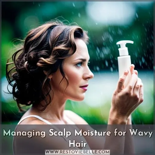 Managing Scalp Moisture for Wavy Hair