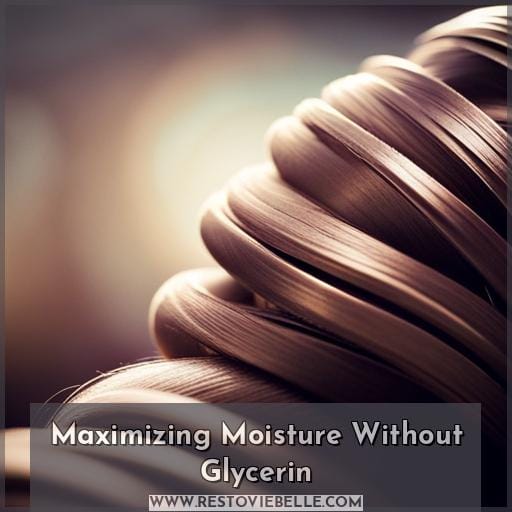 Maximizing Moisture Without Glycerin Maximizing Moisture Without Glycerin