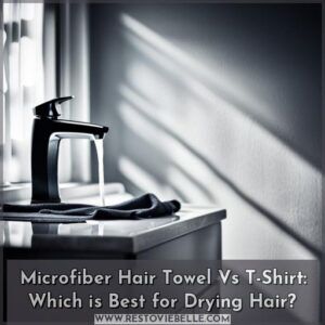 microfiber hair towel vs t shirt