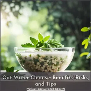 oat water cleanse for hair