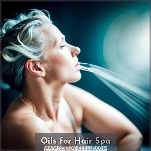 Oils for Hair Spa