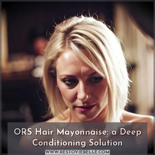 ORS Hair Mayonnaise: a Deep Conditioning Solution