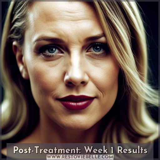 Post-Treatment: Week 1 Results Post-Treatment: Week 1 Results