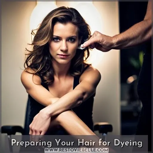 Preparing Your Hair for Dyeing