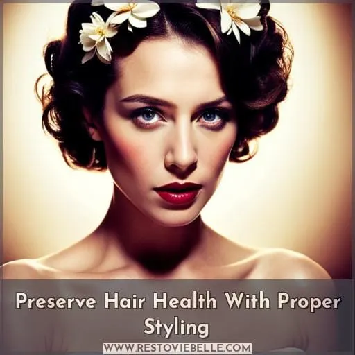 Preserve Hair Health With Proper Styling