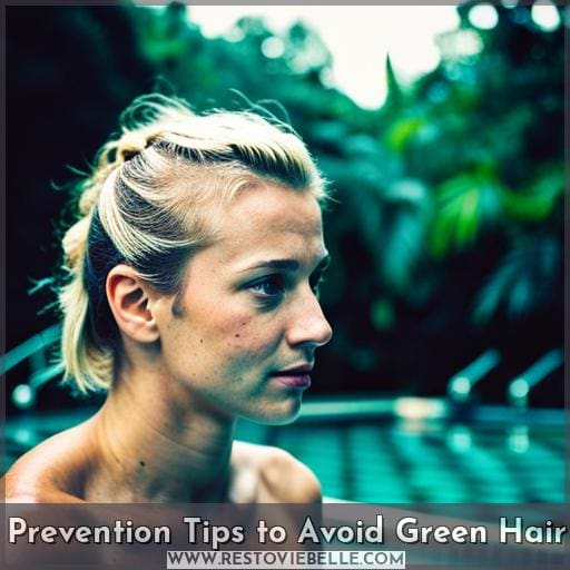 Prevention Tips to Avoid Green Hair