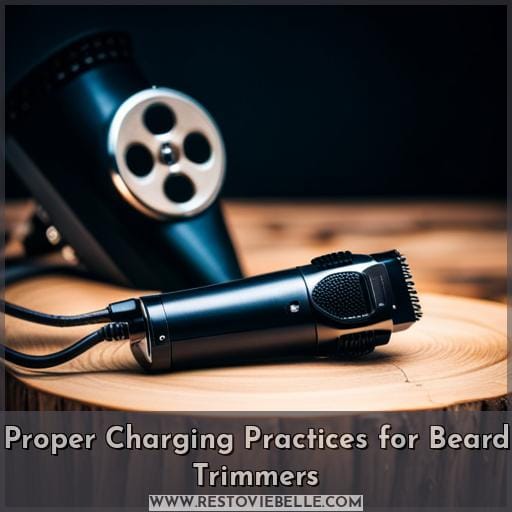 Proper Charging Practices for Beard Trimmers