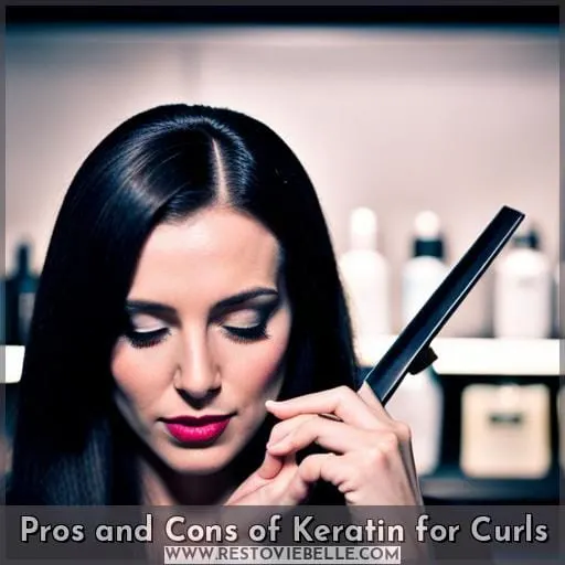 Pros and Cons of Keratin for Curls
