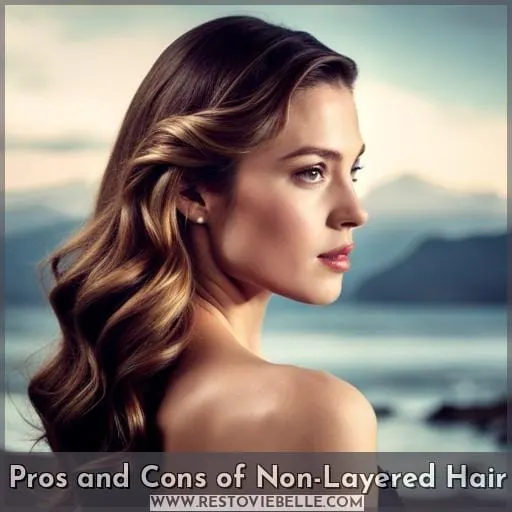 Pros and Cons of Non-Layered Hair