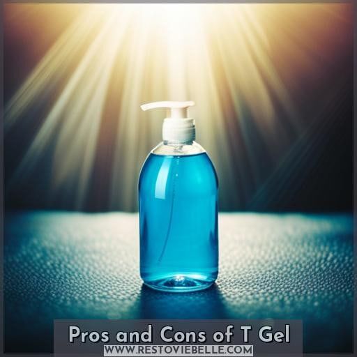 Pros and Cons of T Gel Pros and Cons of T Gel