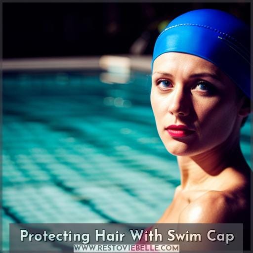 Protecting Hair With Swim Cap Protecting Hair With Swim Cap
