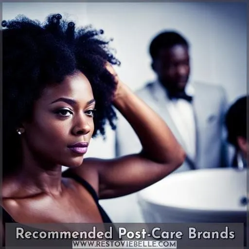 Recommended Post-Care Brands