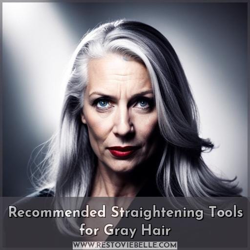 Recommended Straightening Tools for Gray Hair