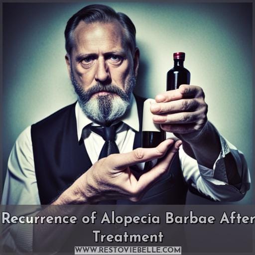 Recurrence of Alopecia Barbae After Treatment