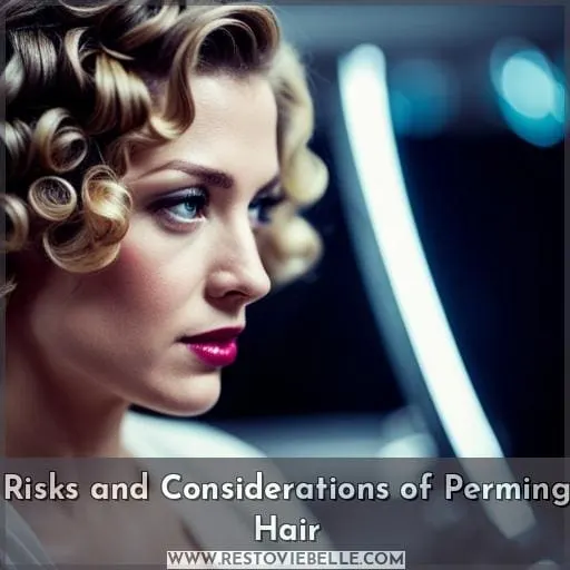 Risks and Considerations of Perming Hair