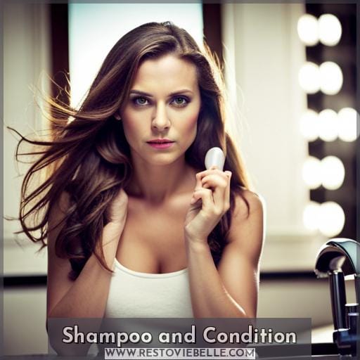 Shampoo and Condition Shampoo and Condition