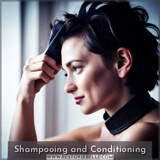 Shampooing and Conditioning