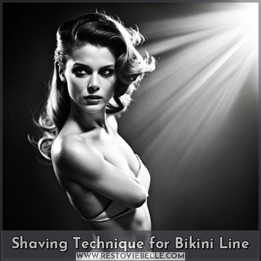 Shaving Technique for Bikini Line