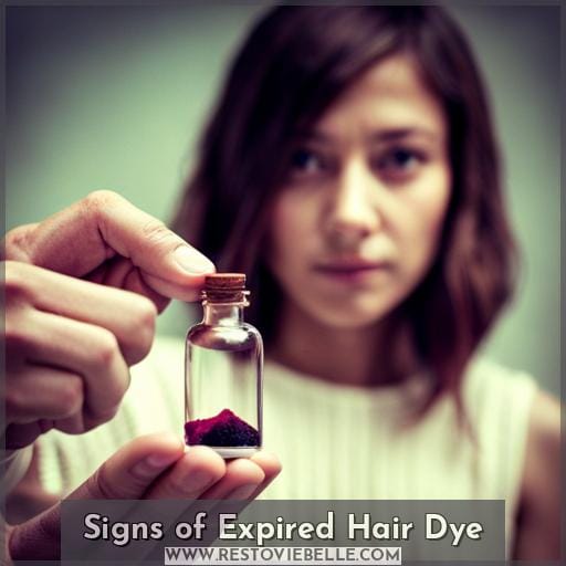 Signs of Expired Hair Dye Signs of Expired Hair Dye
