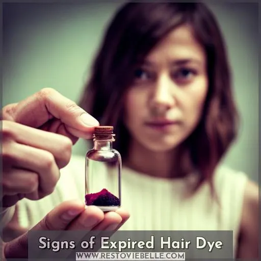 Signs of Expired Hair Dye