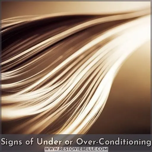 Signs of Under or Over-Conditioning