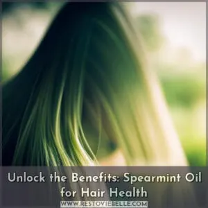 spearmint oil benefits for hair