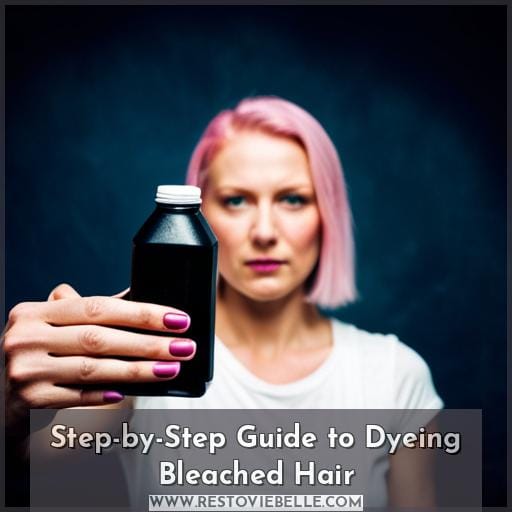 Step-by-Step Guide to Dyeing Bleached Hair
