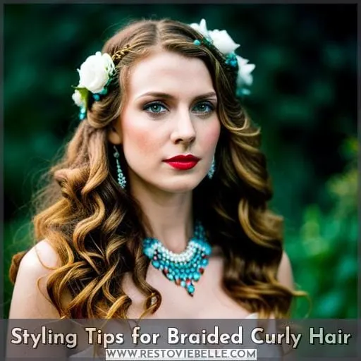 Styling Tips for Braided Curly Hair