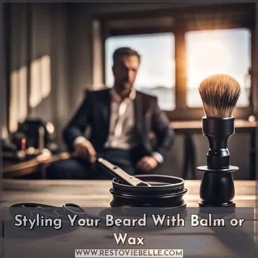 Styling Your Beard With Balm or Wax