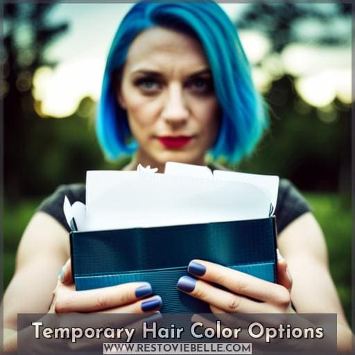 Temporary Hair Color Options