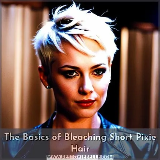 The Basics of Bleaching Short Pixie Hair