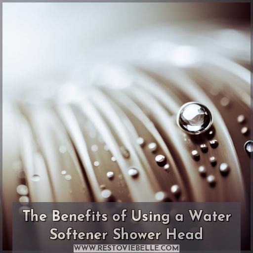 The Benefits of Using a Water Softener Shower Head