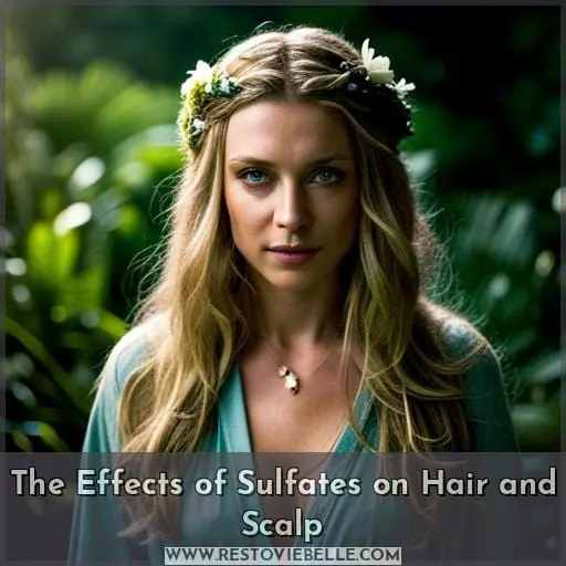 The Effects of Sulfates on Hair and Scalp