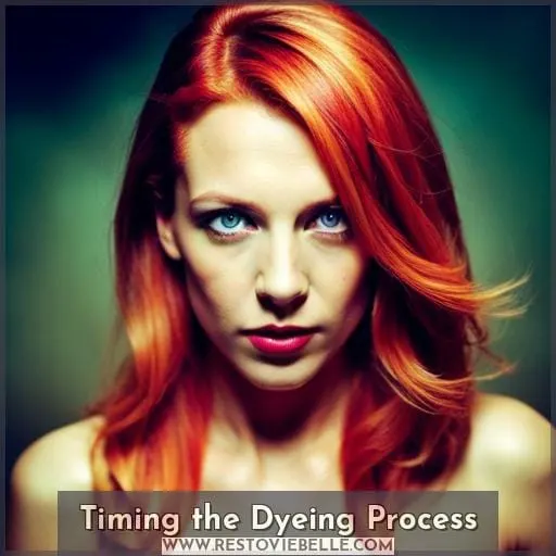 Timing the Dyeing Process