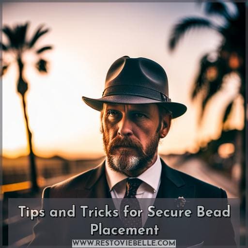 Tips and Tricks for Secure Bead Placement