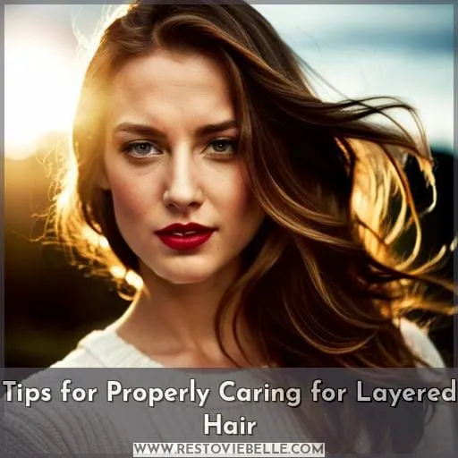 Tips for Properly Caring for Layered Hair