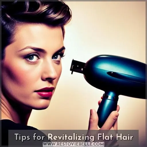Tips for Revitalizing Flat Hair