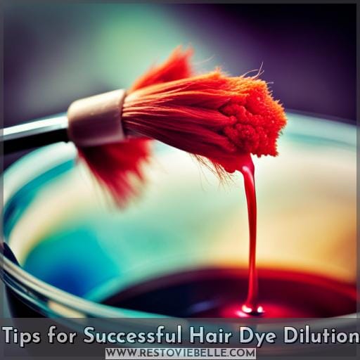 Tips for Successful Hair Dye Dilution