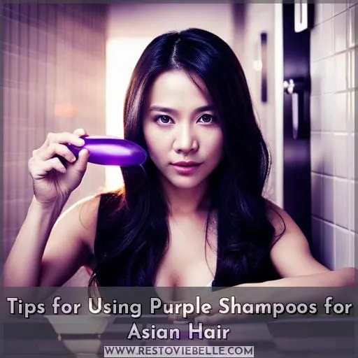 Tips for Using Purple Shampoos for Asian Hair