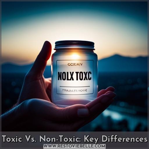 Toxic Vs. Non-Toxic: Key Differences Toxic Vs. Non-Toxic: Key Differences
