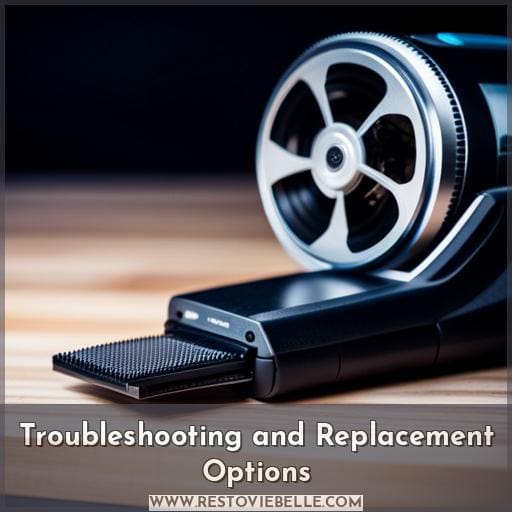 Troubleshooting and Replacement Options