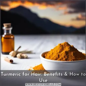 turmeric for hair benefits
